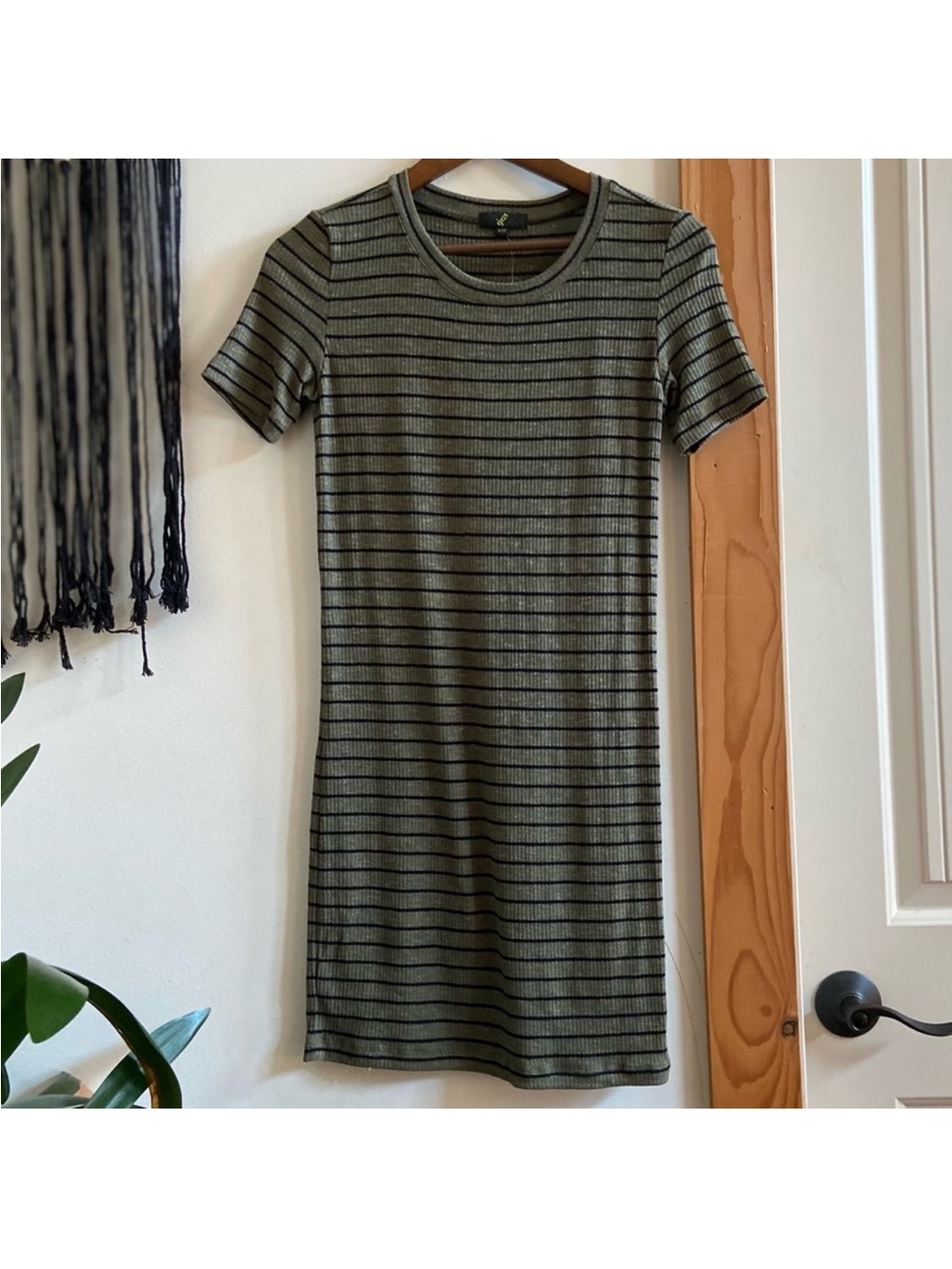 ☀️ G:21 ☀️ striped bodycon dress